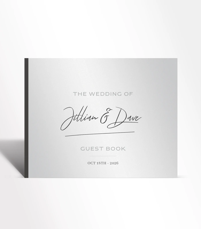 6 Modern Elegance Guest Book - Image 1
