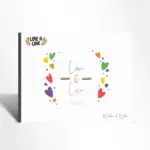 Rainbow Hearts Guest Book
