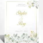 Eucalyptus Gold Sign Collection