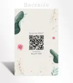 Elegant Botanical Wedding Invitation - Image 2