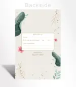 Elegant Botanical Wedding Invitation - Image 3