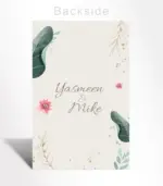 Elegant Botanical Wedding Invitation - Image 4